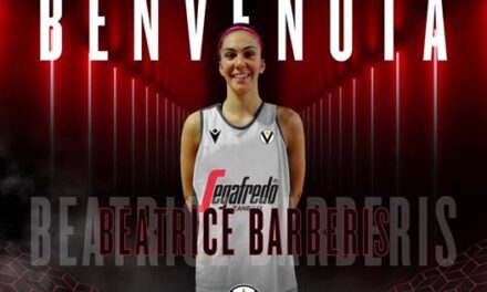 Beatrice Barberis è una nuova giocatrice della Virtus Segafredo Bologna