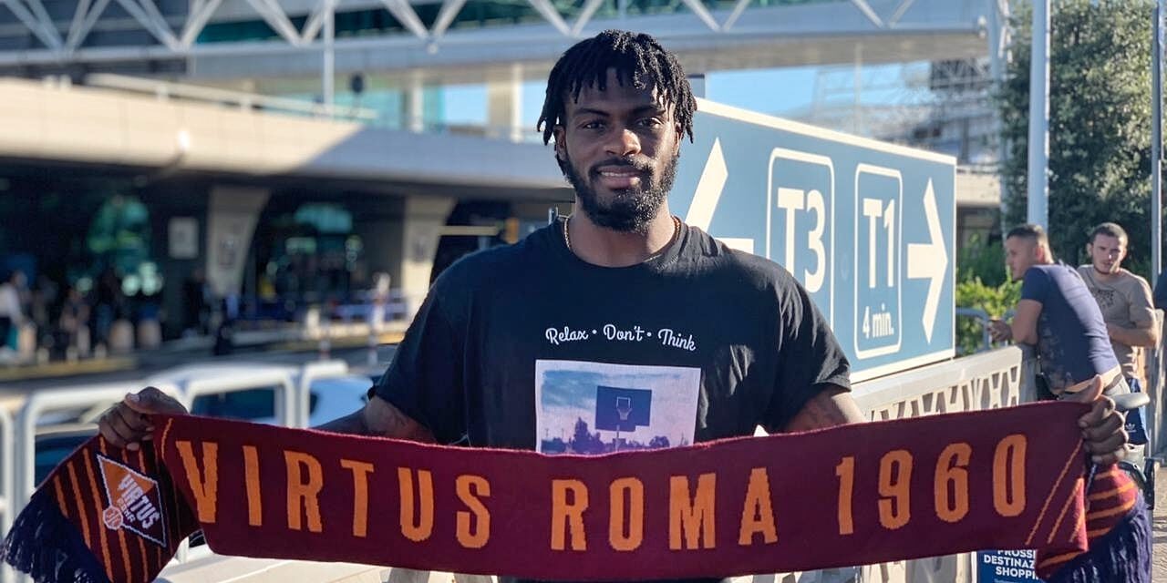 Virtus Roma: Anthony Bean è arrivato nella capitale