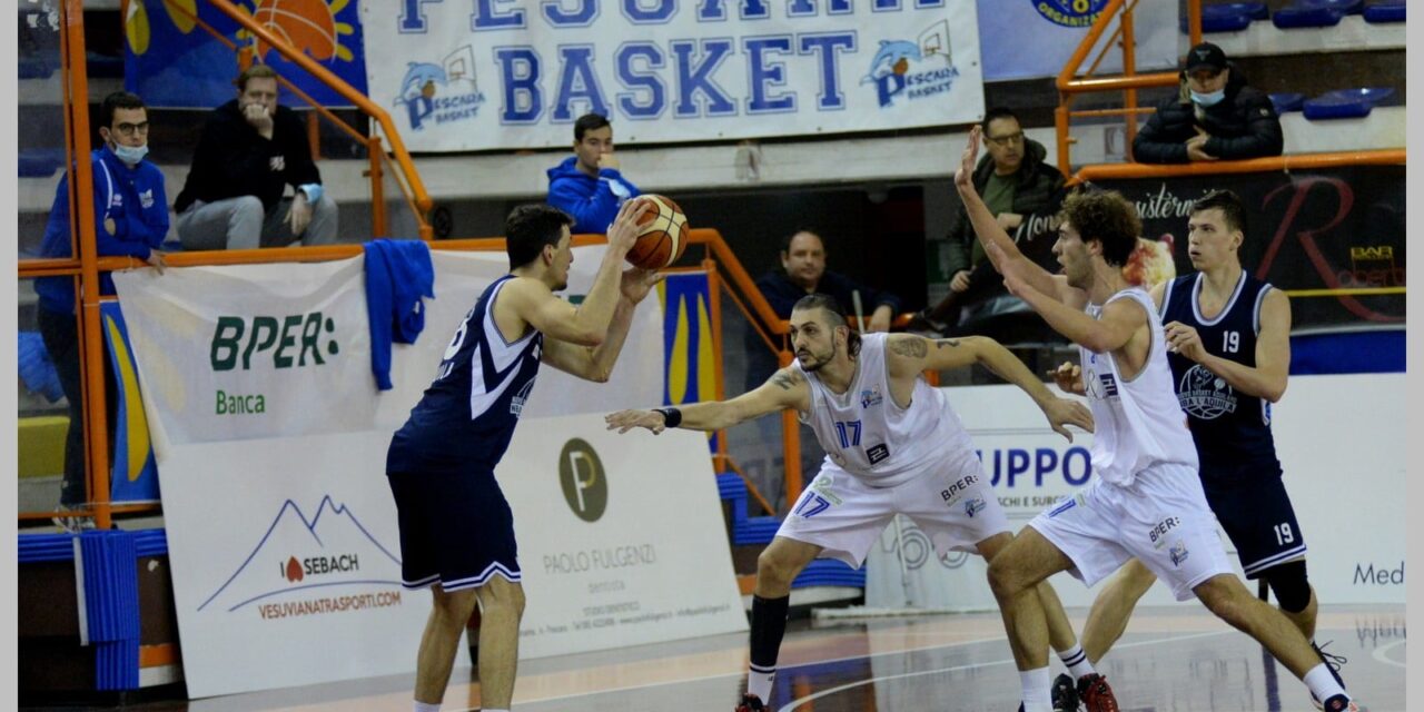 Pescara Basket, emersa una positività al Covid all’interno del Gruppo Squadra