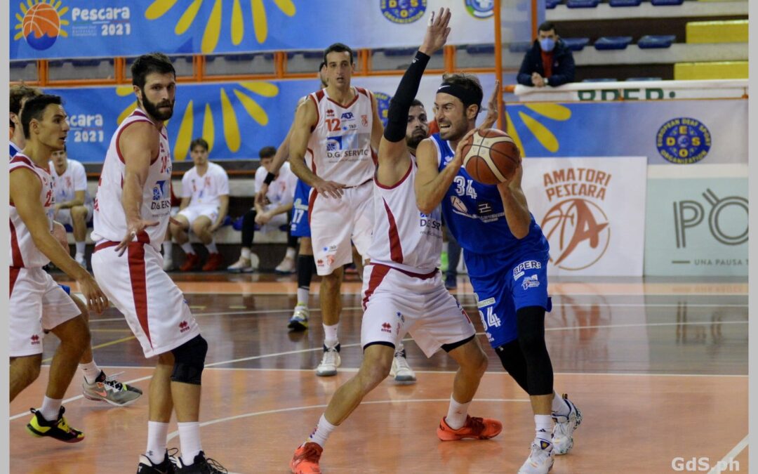 Pescara Basket, la fase ad orologio si chiude con il derby contro l’Amatori