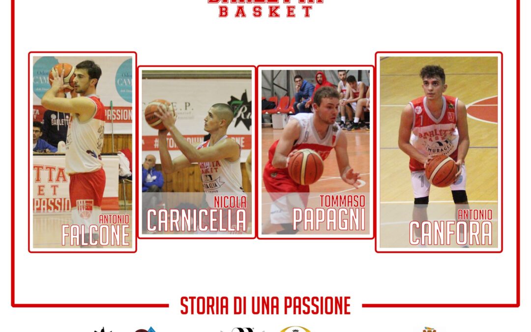 Barletta Basket, poker di conferme per la C Silver