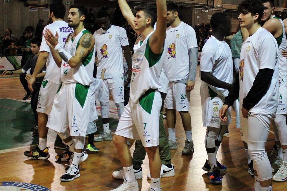 Basket Corato, la partita contro Cassino si giocherà a porte chiuse sul neutro di Melfi