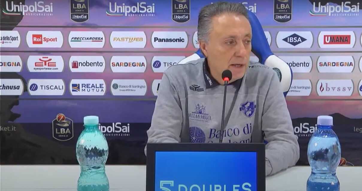 Sassari, Bucchi avverte: “Ai playoff si azzera tutto”