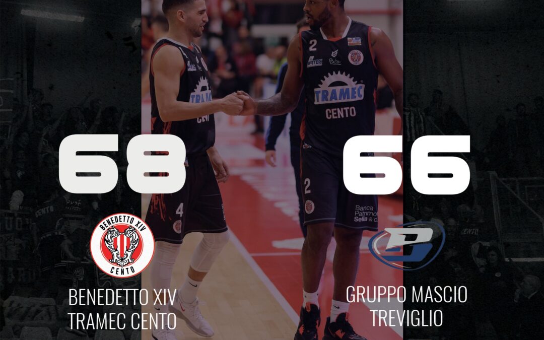 Cento batte Treviglio e vola alle Final Four di Coppa Italia A2