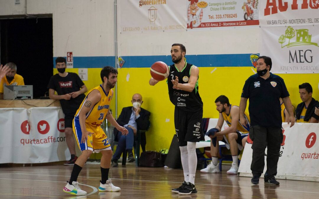 Basket Corato, seconda sconfitta in 24 ore contro Monteroni