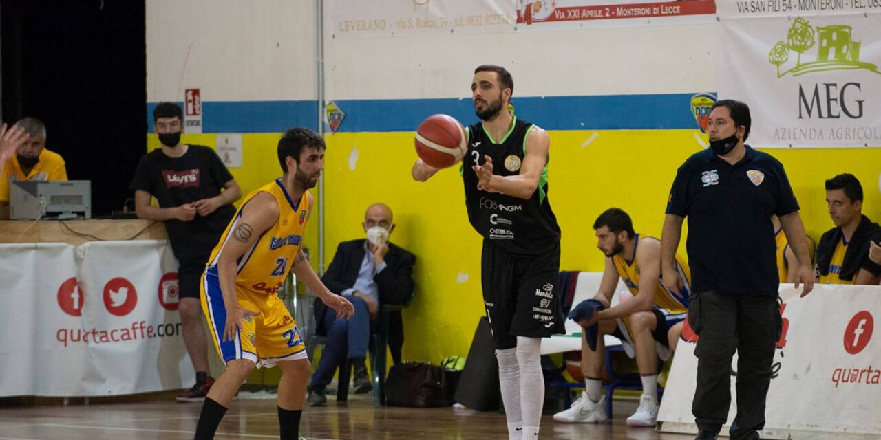 Basket Corato, seconda sconfitta in 24 ore contro Monteroni