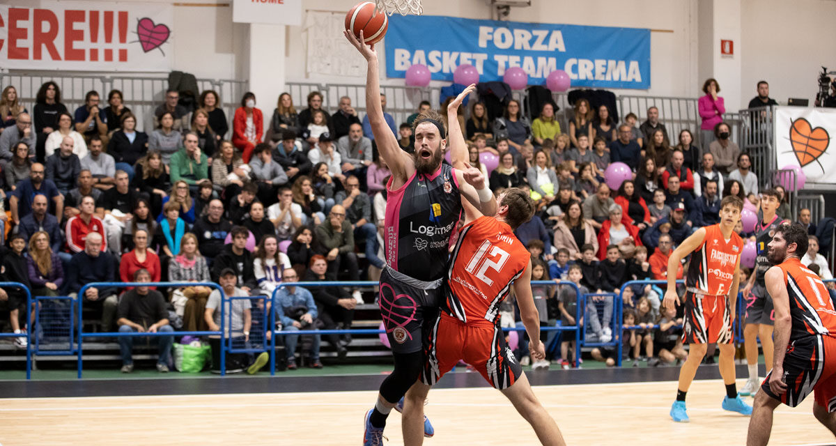 Pallacanestro Crema, brutta prestazione contro Monfalcone