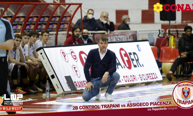 Pallacanestro Trapani, Daniele Parente sarà il coach per altri due anni