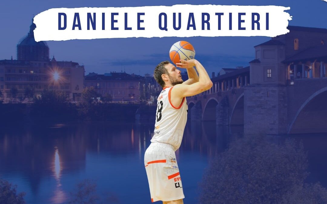 Omnia Basket Pavia, ufficiale l’ingaggio di Daniele Quartieri