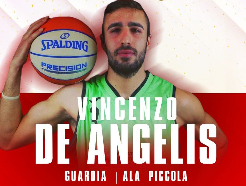 La Valentino Basket Castellaneta mette a segno il primo colpo: De Angelis è biancorosso