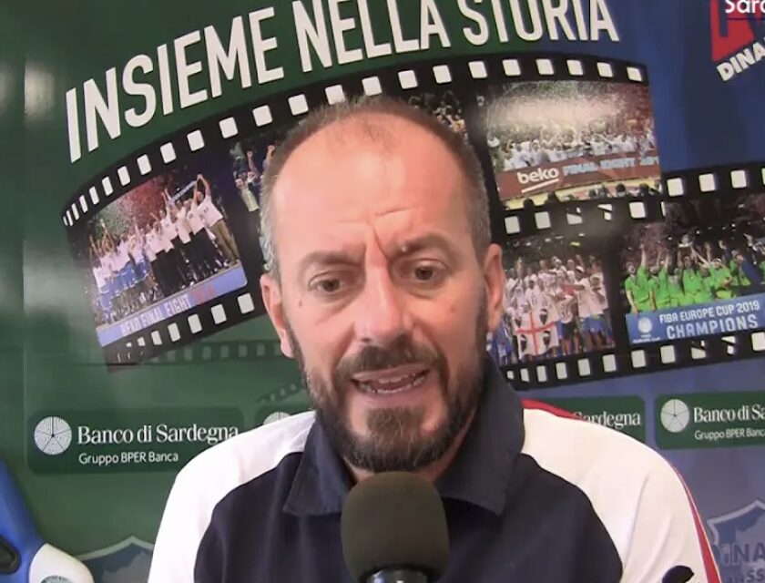 Dinamo Sassari, intervista a coach Cavina: “Siamo una squadra che ha qualità”