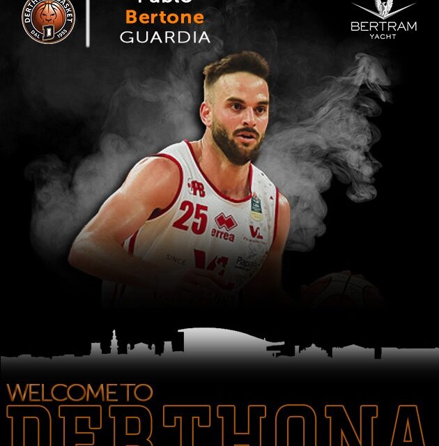 Derthona Basket, ufficiali gli arrivi di Bertone e Lydeka