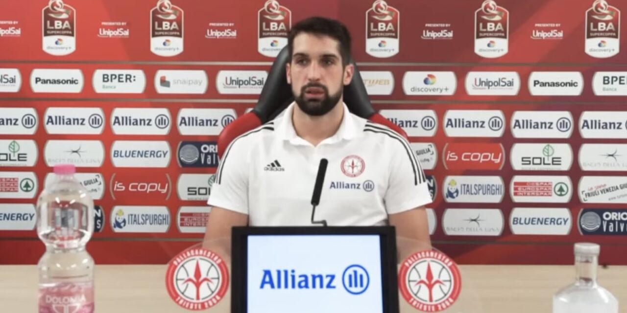 Allianz Trieste, Mian: “Coppa Italia? Non vogliamo accontentarci di partecipare”