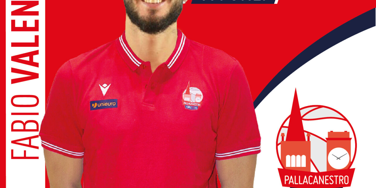 Pallacanestro Forlì 2.015, ufficiale l’ingaggio di Fabio Valentini