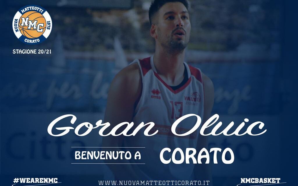 Matteotti Corato, colpaccio Goran Oluic