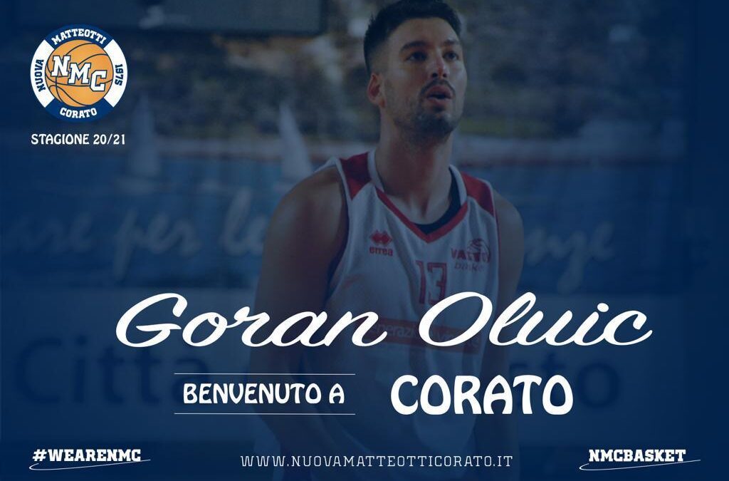 Matteotti Corato, colpaccio Goran Oluic