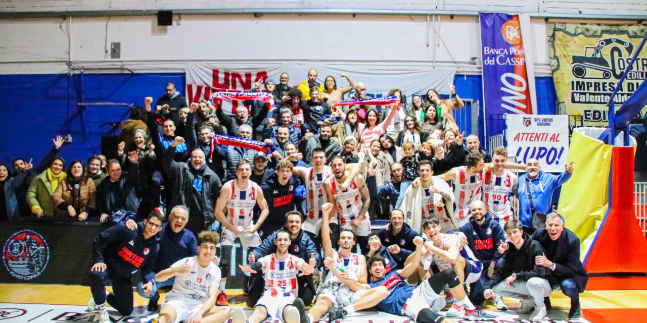 Fantastica Virtus Cassino nel derby laziale contro la Luiss Roma