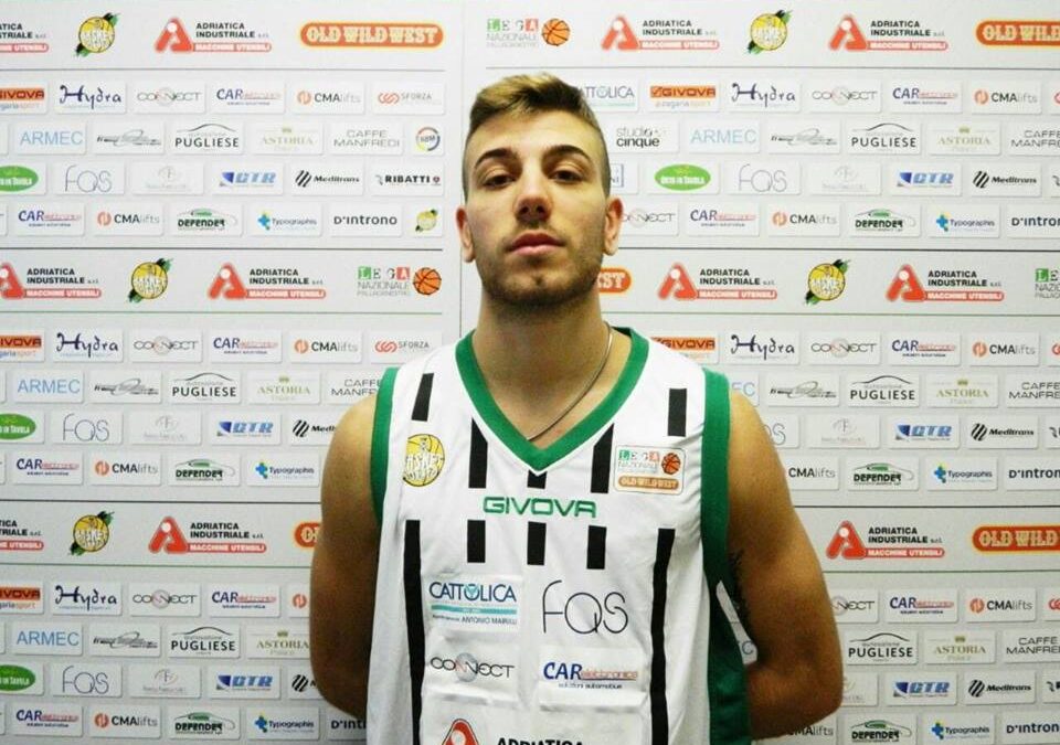 Basket Corato, preso Giuseppe Iannelli