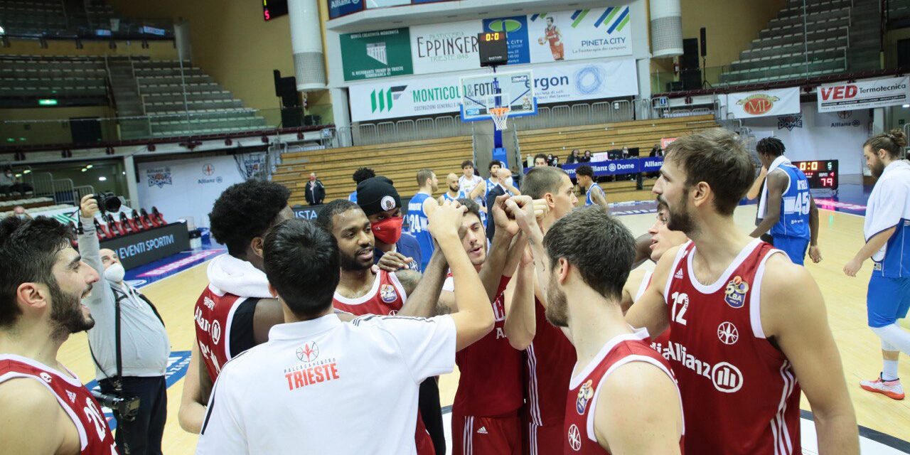 Pallacanestro Trieste, superata Treviso all’Allianz Dome