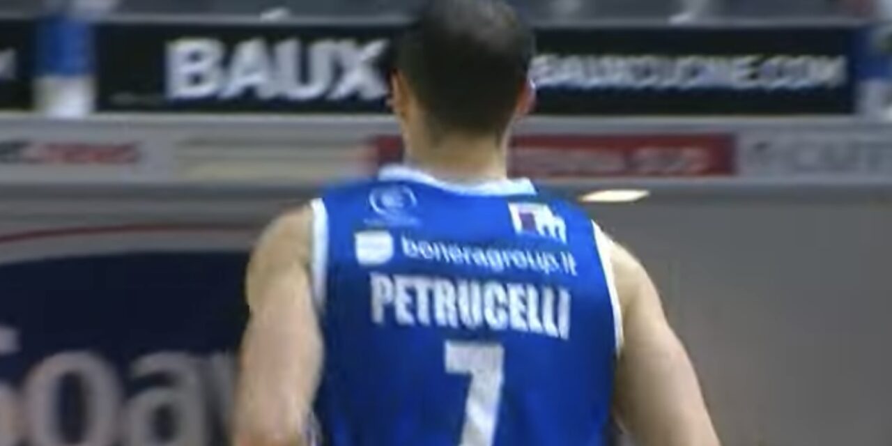 John Petruccelli della Germani Brescia vince i premi di “The Best Ita” ed MVP della 2a giornata