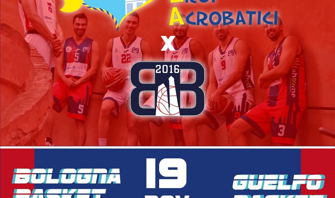 Bologna Basket 2016, domani in campo al Palasavena contro il Guelfo Basket