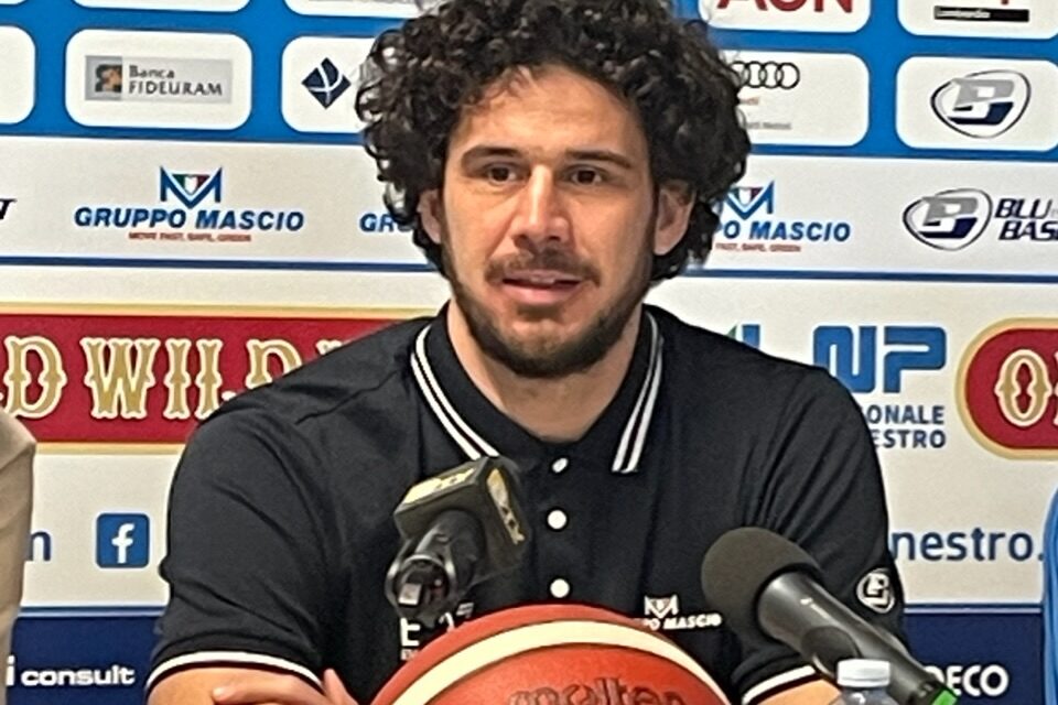 Blu Basket Treviglio, presentato alla stampa Luca Vitali