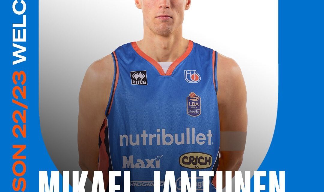 Nutribullet Treviso, dalla Finlandia arriva Mikael Jantunen