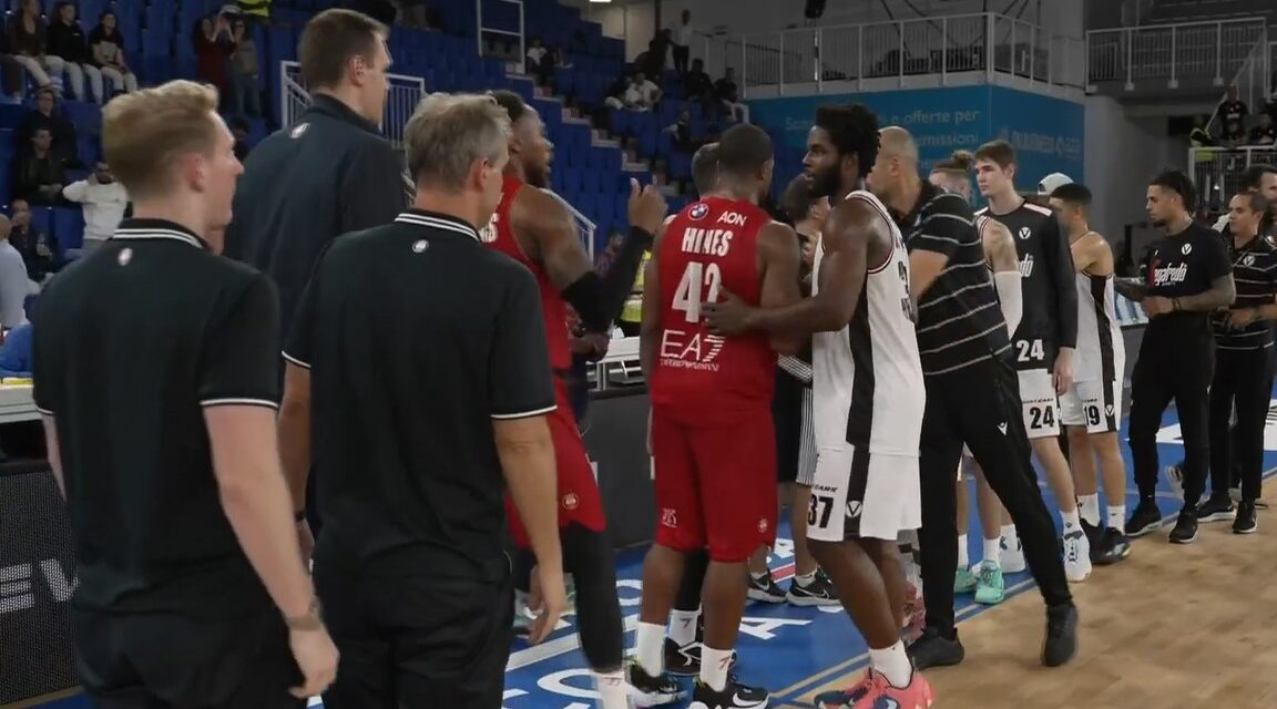 Il primo derby stagionale è subito un thriller, la Virtus batte l’Olimpia dopo un overtime e va in finale di Supercoppa