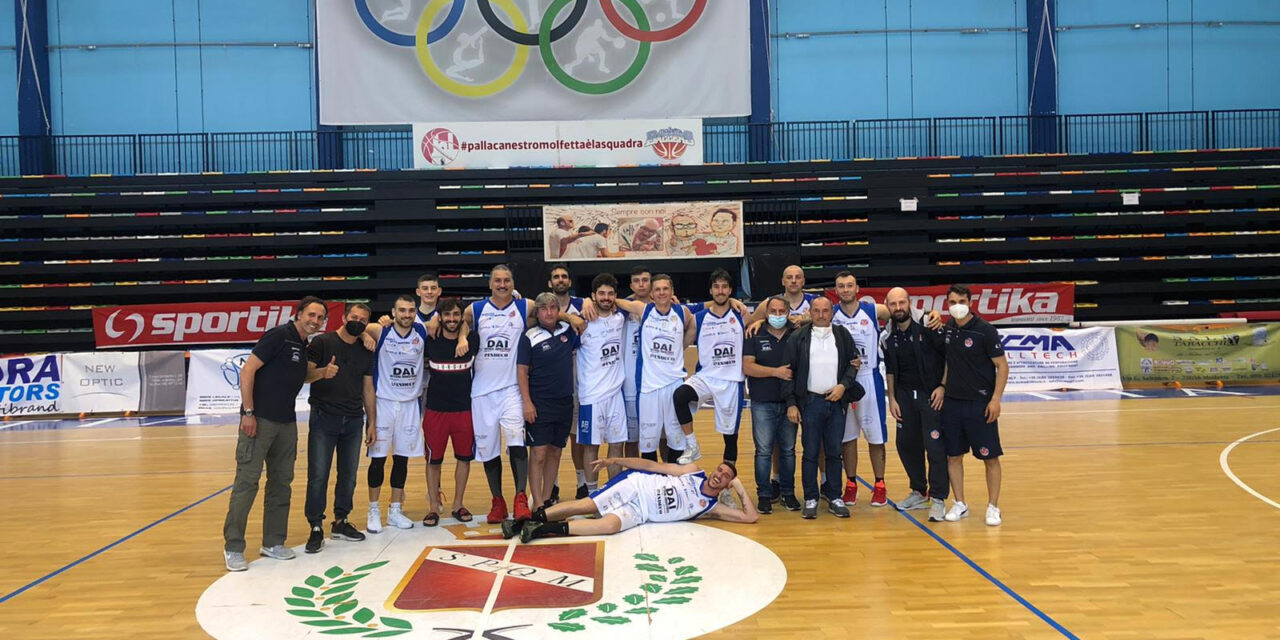 Virtus Molfetta mai doma, è vittoria al Palapoli contro Corato