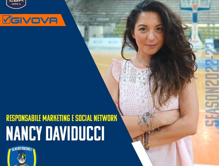 La Givova Scafati riabbraccia Nancy Daviducci come responsabile marketing e social