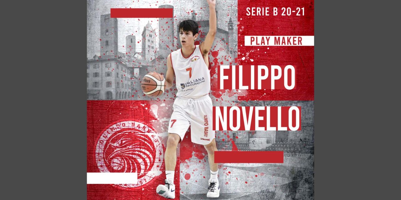 Olimpo Basket Alba, Novello aggiunto al roster della prima squadra