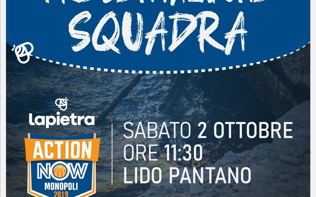 Action Now Monopoli, sabato 2 ottobre presentazione ufficiale della squadra