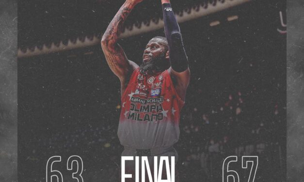 Reggio Emilia lotta, ma nel finale è Milano a spuntarla 63-67