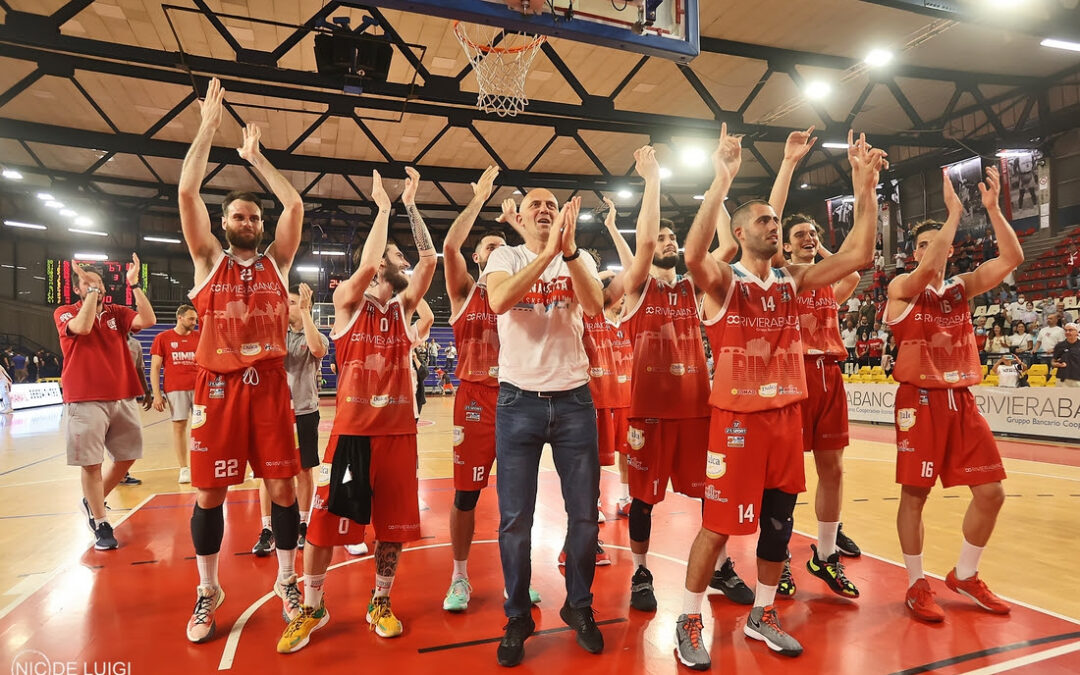 Basket Rimini, esordio a Cento in Supercoppa