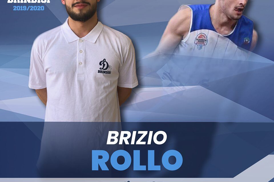 Ufficiale: Brizio Rollo è la prima conferma della Dinamo Basket Brindisi