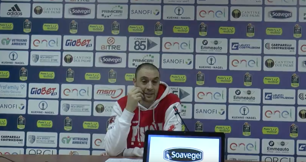 Sassari, la conferenza stampa di coach Esposito in vista dell’esordio in Europe Cup