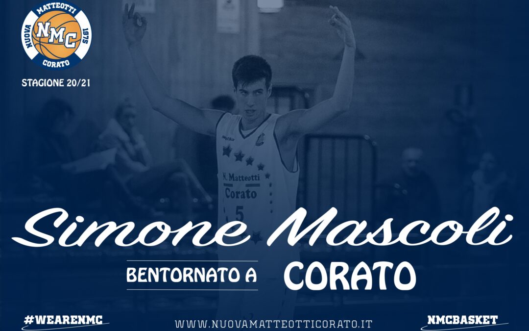 Matteotti Corato, ecco il ritorno di Simone Mascoli