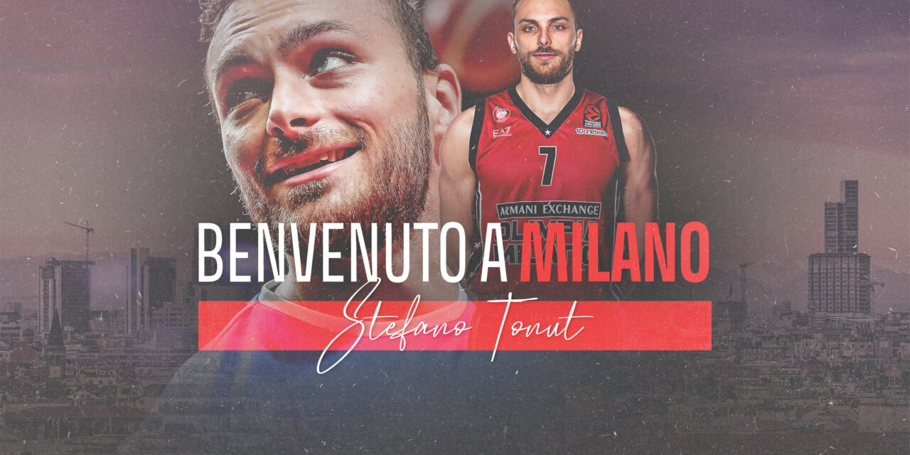 Stefano Tonut firma con l’Olimpia Milano