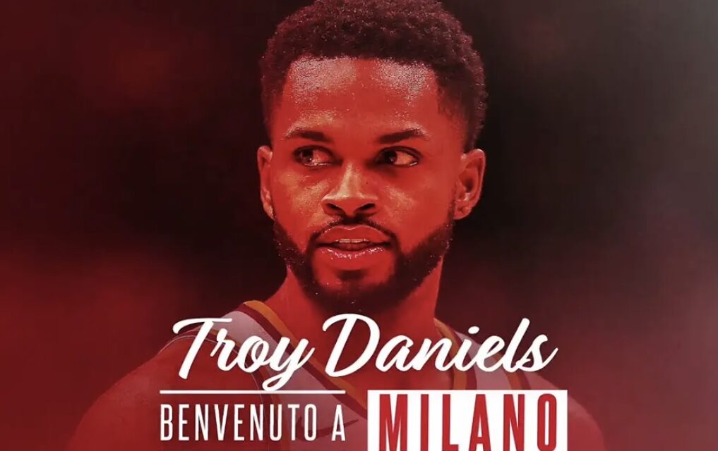 Olimpia Milano, infortunio per Troy Daniels: fuori almeno 3 settimane