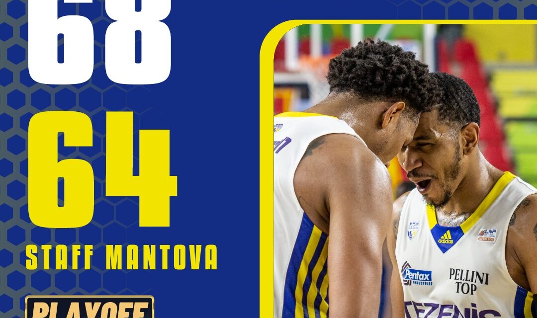 Verona ha la meglio di Mantova solo nel finale: finisce 68-64 all’AGSM forum