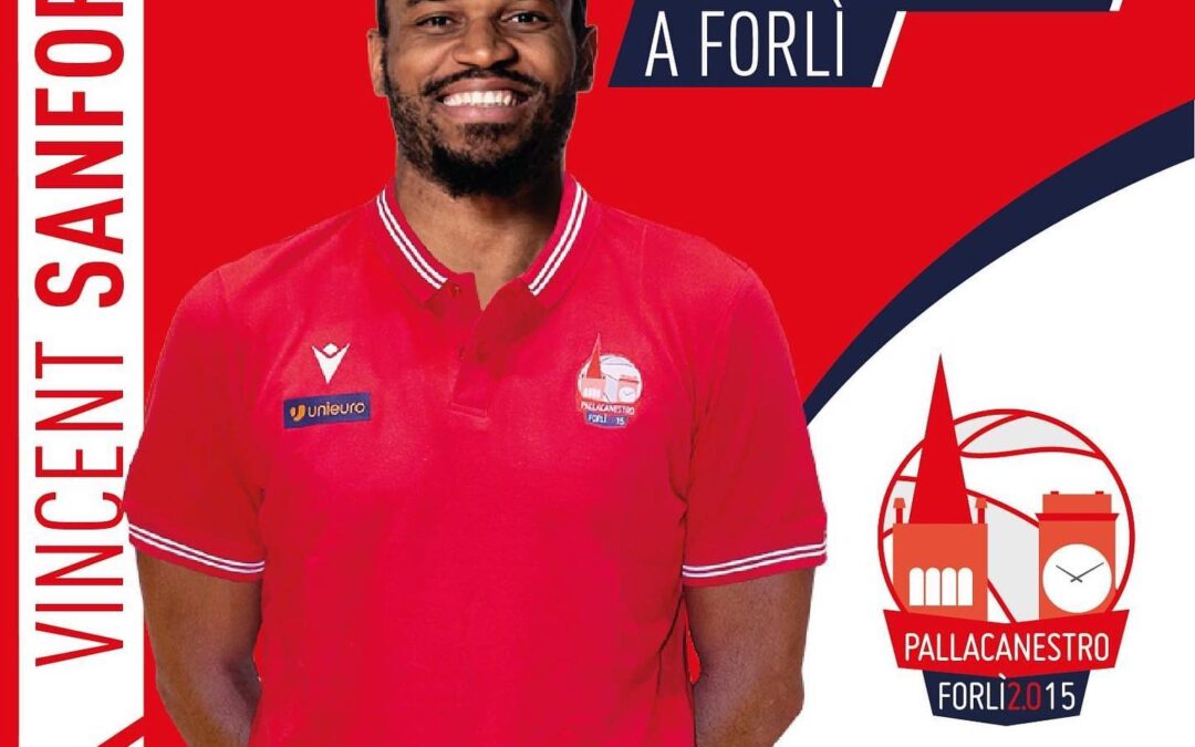 Pallacanestro Forlì 2.015, ufficiale la firma di Vincent Sanford