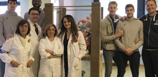 Vittoria e beneficenza ad Agrigento: Fortitudo in visita ai bambini dell’Ospedale San Giovanni di Dio