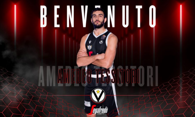 La Virtus Bologna annuncia l’ingaggio di Amedeo Tessitori