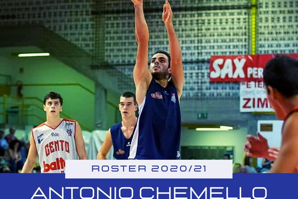 PlayBasket, firmato il classe 1999 Antonio Chemello