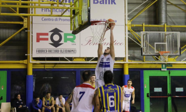 Serie C Gold Emilia Romagna, 19° turno: Il Bologna Basket travolge il Fiorenzuola