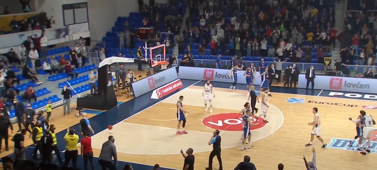 7DAYS EuroCup, la Virtus subisce la rimonta del Buducnost, che vince 86-82