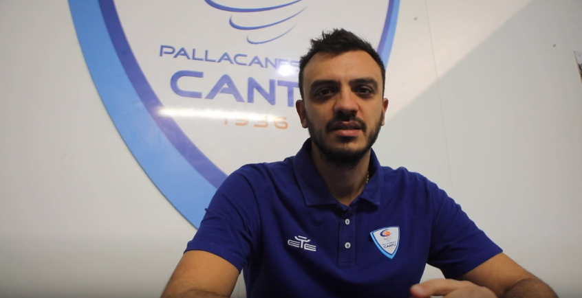 Pallacanestro Cantù, le parole di Brienza prima del match contro Sassari