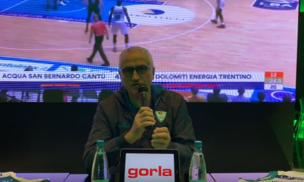 Pallacanestro Cantù – Pancotto: “Vinte più partite in trasferta, ottimo atteggiamento e durezza mentale”