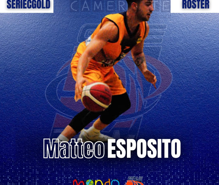 Basket Casapulla, ufficiale la firma di Matteo Esposito