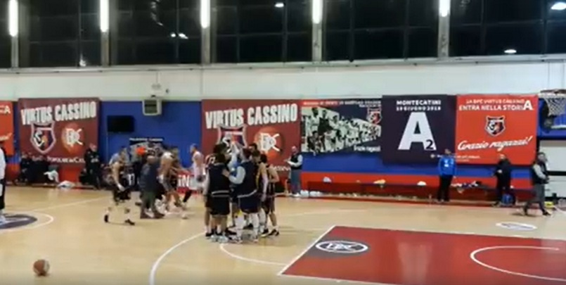 A Cassino non basta il colpo di reni nel finale: vince Corato 75-73